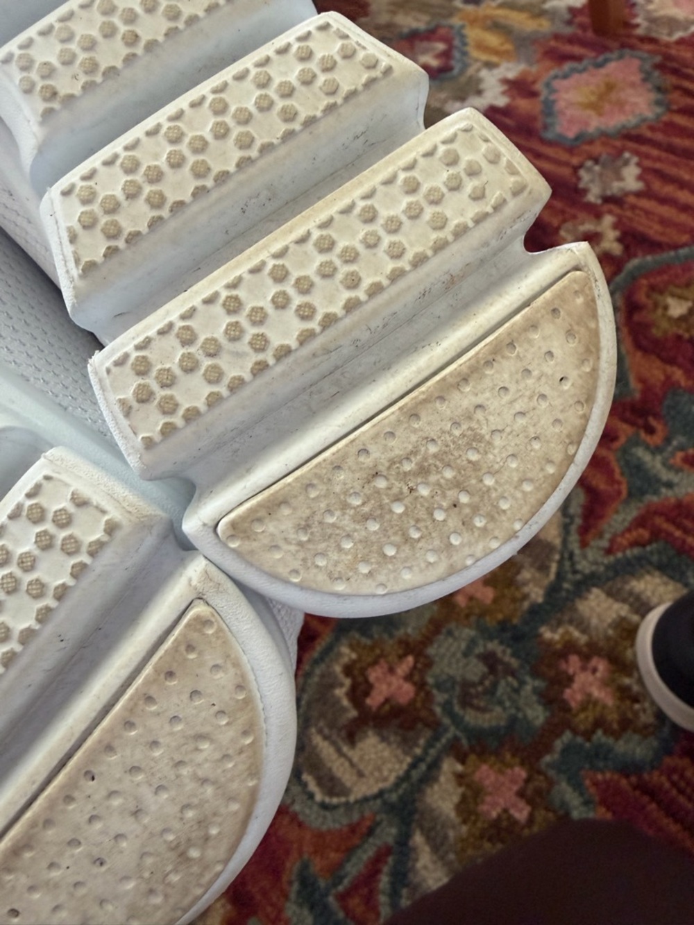 Skechers Women's All-White Slip-On Mesh Walking Sneakers, size 8.5 - Picture 9 of 9